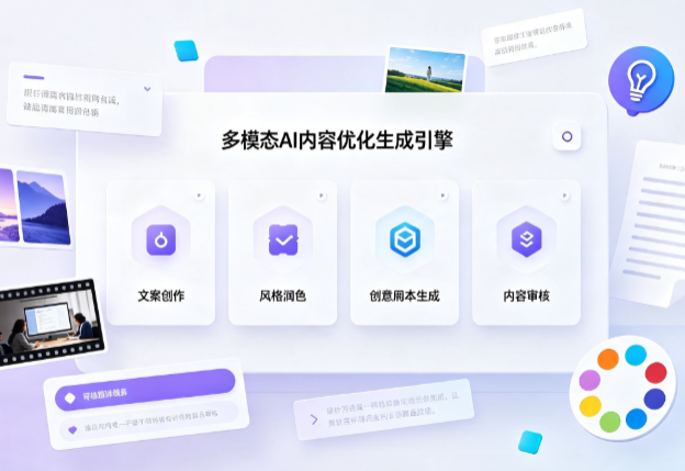 三水区AI智能内容优化创新 多模态生成技术丰富数字内容创作生态